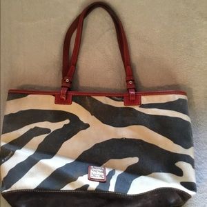 Dooney & Bourke  classic zebra purse
